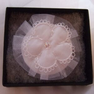 Crystal Brooch