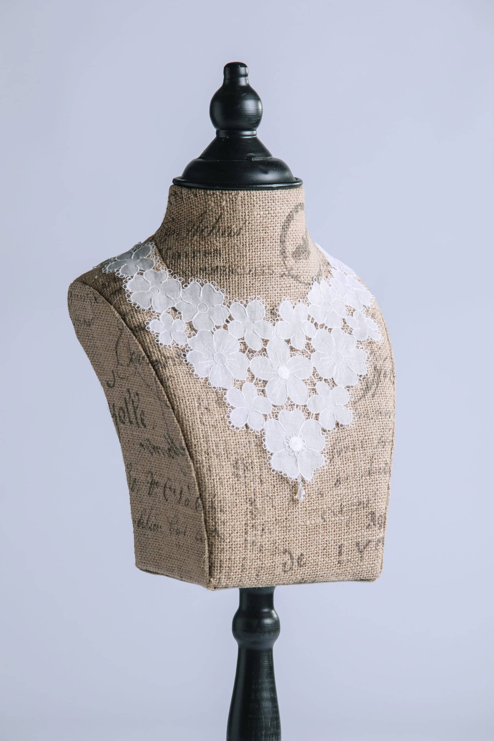 Carrickmacross Lace Collar
